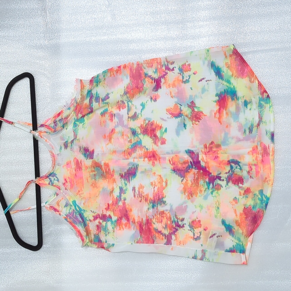 Arizona Jean Company Neon Tank Top Women's Size M - Picture 2 of 7